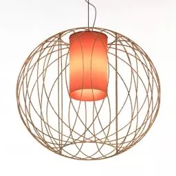 Circle Luster Cattelan Design 3d model