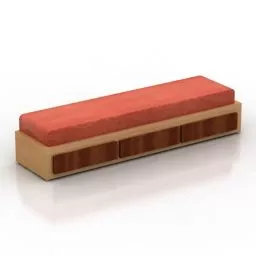 Seat Bedroom 3d model