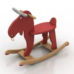 Deer Toy Ikea Moose 3d model