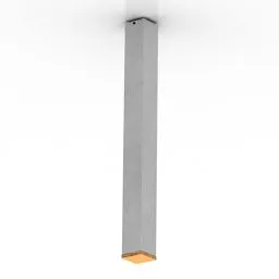 Square Long Luster 3d model