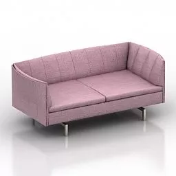 Sofa Milton 2 Seats 3d model