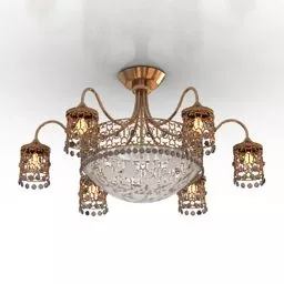 Classic Luster Salona 3d model