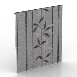 Curtain Roma Pattern 3d model