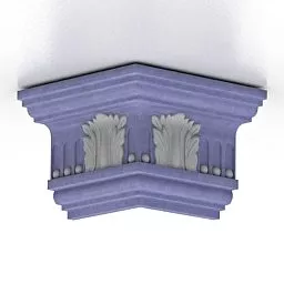 Construction Component Ceiling Corner Plaster 3d model