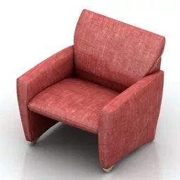Living Room Armchair Angel 3d model