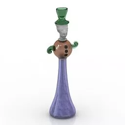 Flower Vase Borowski Decoration 3d model
