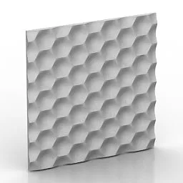 Panel Bubble Pattern 3d model