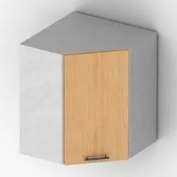 Corner Locker Kitchen 3d model