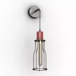 Wall Sconce Industrial Lamp 3d model