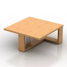 Modern Coffee Table Wooden Design 3d model Modern Coffee Table Wooden Design 3d model