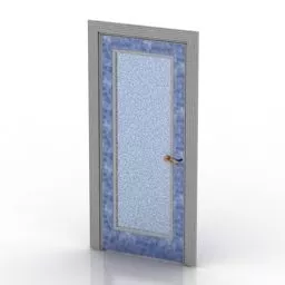 Vintage Door Decor 3d model