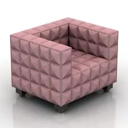 Armchair Kubus Decor 3d model