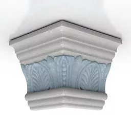 Cornice Vintage Decor 3d model