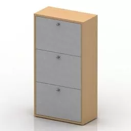 Supermarket Locker 3d model