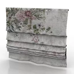 Curtain Roman Texture 3d model