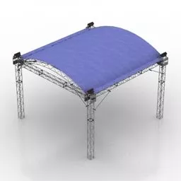 Festival Tent 3d model