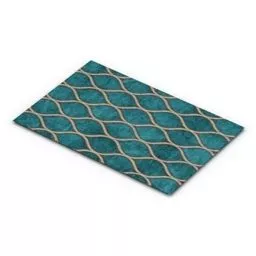 Carpet Peacock Pattern 3d model