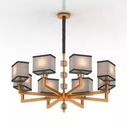 Brass Luster Omnilux Design 3d model