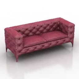 Sofa Capitone 3d model
