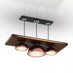 Luster For Kitchen 3d model