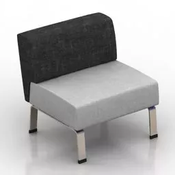 Single Seat Aksioma Design 3d model
