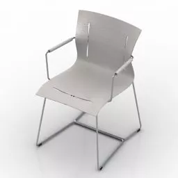 Simple Armchair Cuoio Design 3d model Simple Armchair Cuoio Design 3d model