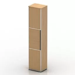 Locker Koru Four Drawers 3d model