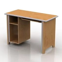 Working Table Children Room 3d model