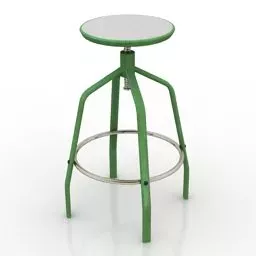 Bar Chair Vito 3d model