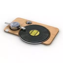Gramophone Player Device 3d model