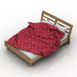 Bed Dream Bedroom 3d model