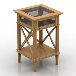 Coffee Table Rack 3d model