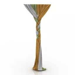 Double Curtain 3d model