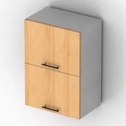 Locker Kitchen Higher Part 3d model