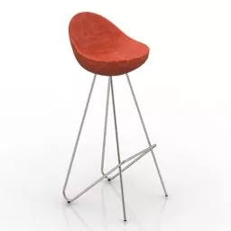 Cicco Bar Chair Design 3d model