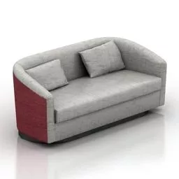 Loveseat Sofa Brabbu Design 3d model