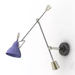 Sconce Swing Arm 3d model
