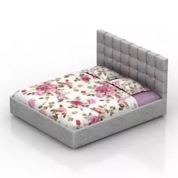 Bed Tokio Decor 3d model