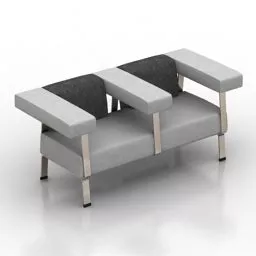 Two Sofa Aksioma 3d model