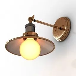 Old Rustic Lantern 3d model
