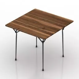 Magis Rectangular Dining Table 3d model