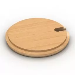 Wooden Cap Starbucks Cup 3d model