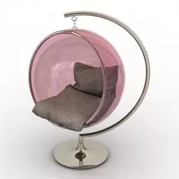 Armchair Hanging Ball 3d model