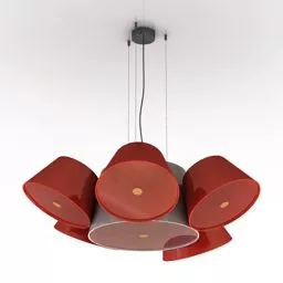 Luster Suspension Chandelier 3d model
