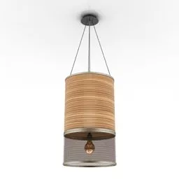 Luster Bombu Chandelier 3d model