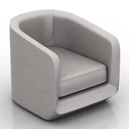 Armchair U Turn 3d model