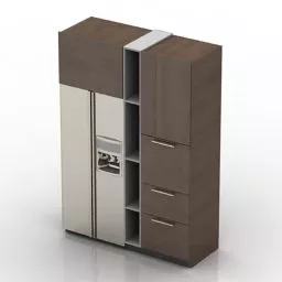 Rack Office Cabinet 3d model
