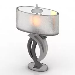 Lamp Desk 3d model