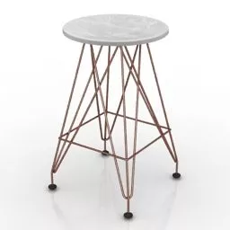 Interior Chair Railclone 3d model