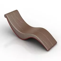 Lounge Chair Swimming Pool 3d model